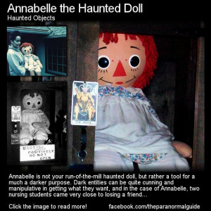 fairyteeth : Hi, meet Annabelle the Haunted Doll (the REAL Annabelle ...