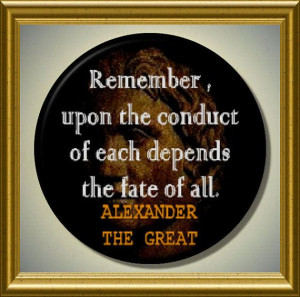 ALEXANDER the GREAT quote the fate of all 2.25 large by Yesware, $5.95