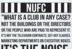Newcastle United Sir Bobby Robson 'What Is A Football Club' Quote Wall ...