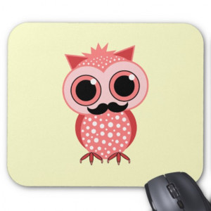 Related Pictures cute mustache mouse pads