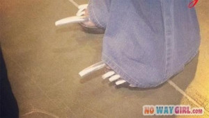 Do Your Toe Nails Have To Be That Long? - NoWayGirl