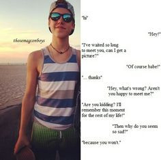 of you as just a fan matthew espinosa sad magcon people like us magcon ...