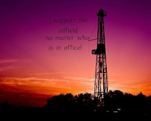 Oilfield wife and proud of it!