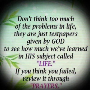 Tests from God