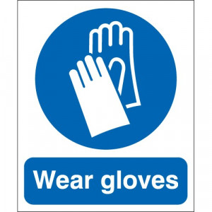 Wear Gloves Signs