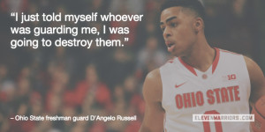 It was certainly Russell and Scott who guided the Buckeyes against the ...