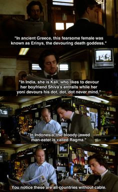 ... female was known as Erinys.. ~ Runaway Bride (1999) ~ Movie Quotes