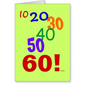 60 and still accounting! - 60th Birthday Card
