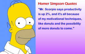 Homer Simpson Donuts Quotes