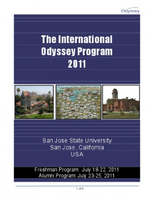 Quotes from past Odyssey Attendees - The Odyssey Program