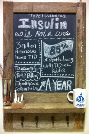 Insulin is not a cure for type 1 diabetes (T1D).