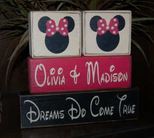 Mickey And Minnie Mouse Disney Personalized Kids Names Happy Birthday