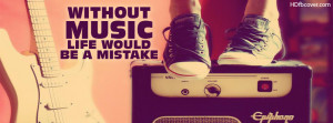 Music quotes fb cover pic
