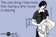 ... cleaning more than a dirty house