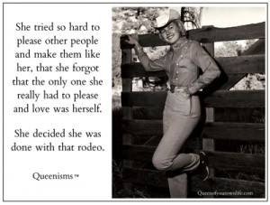 Done with that Rodeo – Queenisms