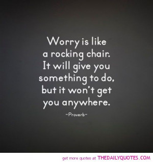 Rocking Chair | The Daily Quotes