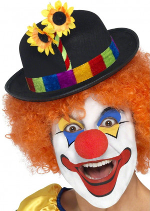 Clown Bowler hat