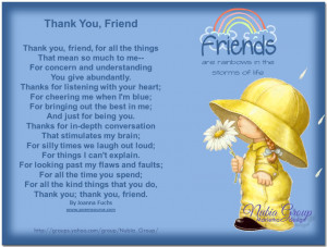 Thank You Best Friend Friendship...