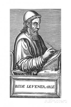 The Venerable Bede (C673-73), Anglo-Saxon Theologian, Scholar and ...