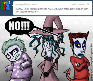 What part of “ three of a kind , birds of a feather, now and forever ...