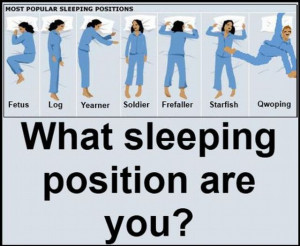 Sleeping position?