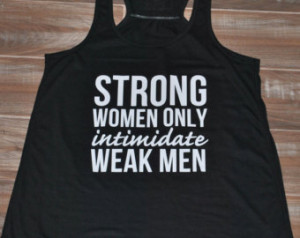 Crossfit Women Quotes Strong women only intimidate