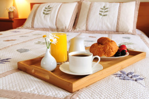 Een bed and breakfast zou geen bed and breakfast zijn als een luxe ...