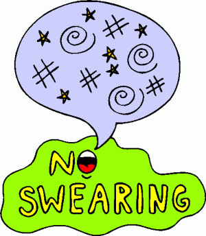 Swearing makes pain more tolerable.