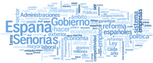palabras m s ultilzadas por Rajoy durante el debate de investidura