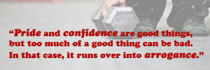 confidence vs arrogance quotes