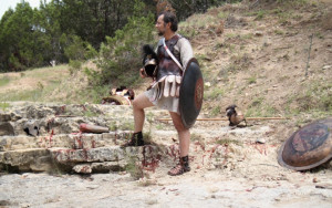 Leonidas and Polynikes at Thermopylae
