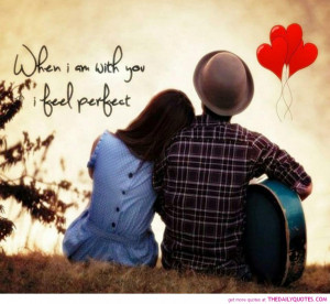 Cutest Teenage Quotes About Love: When I Am With You A Teenage Quotes ...