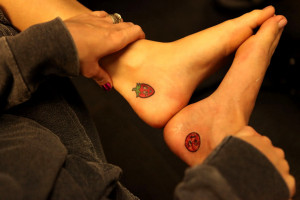 Katy Perry Ankle Tattoos picture