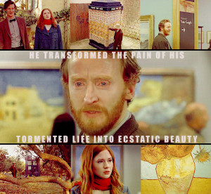 Van Gogh Doctor Who Crying Vincent and the doctor · # gif