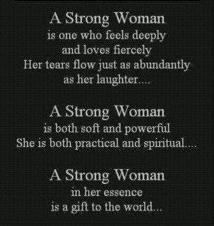 Strong woman