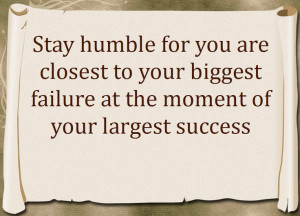 Stay Humble Quotes