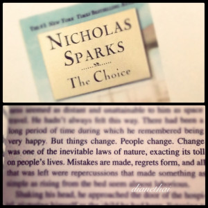 Nicholas Sparks: The Choice