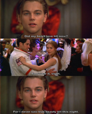 ... Never Saw True Beauty Till This Night Quote In Romeo and Juliet