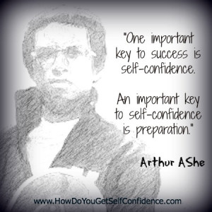 One important key to success is self-confidence . An important key to ...