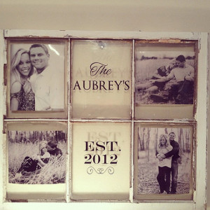 ... display at ceremony, or use wedding photos and hang in your new home