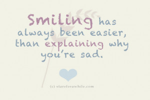 Smile Sad Quotes Pictures