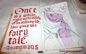 Final look to the spread. Another red head! :) Imagine that. Think of ...