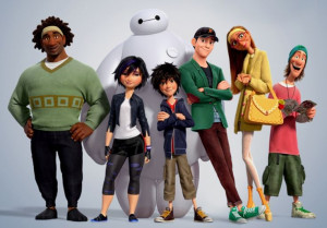 Big Hero 7.. the way it should be. Hiro Hamada, Tadashi, Honey Lemon ...