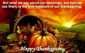 Quotes about thanksgiving