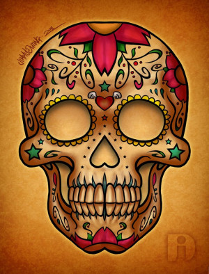 Image detail for -tattoo mexican skull 08 mexican sugar skull