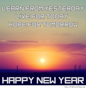 Happy New Year, and Hopes for 2014