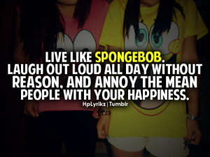 quotes, live, lol, patrick, patrick star, people, phrase, pink, quotes ...