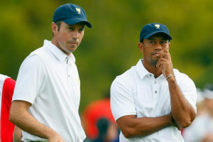 Video: Matt Kuchar's Prank on Tiger Woods Was Pretty Great