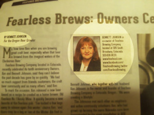 ... : The New School About Fearless Beer Journalism In Newspaper Picture