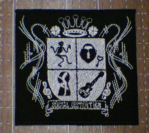 social distortion patch 7.5cm